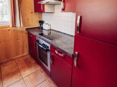Küche/Küchenzeile in der Unterkunft Kreischberg W3
