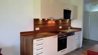 Küche/Küchenzeile in der Unterkunft K3 - Appartements