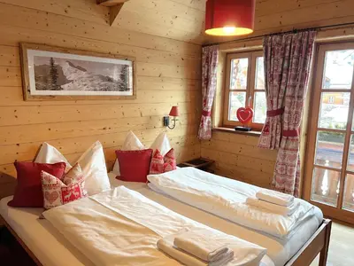 Ein Bett oder Betten in einem Zimmer der Unterkunft Holiday Home st martin chalets-1 by Interhome