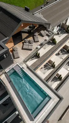 Der Swimmingpool an oder in der Nähe von Das Liftplatzl