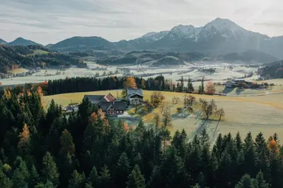 Naturlandschaft in der Nähe der Ferienwohnung