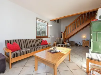 Ein Sitzbereich in der Unterkunft Holiday Home in Groebming near Ski Slopes