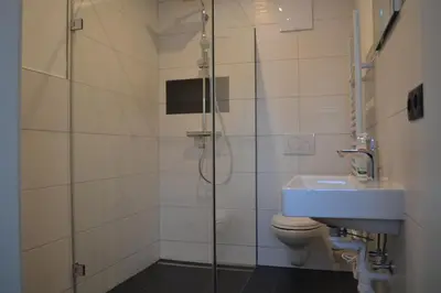 Ein Badezimmer in der Unterkunft Apartment Ausblick