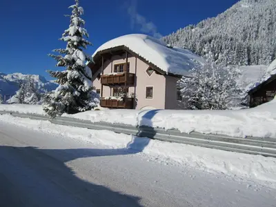 Ferienhaus Höll im Winter
