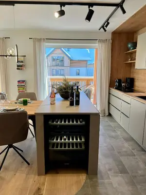 Küche/Küchenzeile in der Unterkunft Das Genner - Boutique Appartement