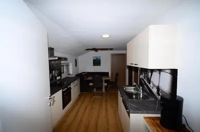 Küche/Küchenzeile in der Unterkunft Haus Jakob