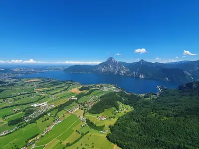 Naturlandschaft in der Nähe des Ferienhauses