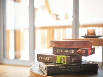 Die Bibliothek in der Ferienwohnung