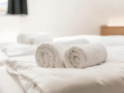 Ein Bett oder Betten in einem Zimmer der Unterkunft NRV Top 567 XL