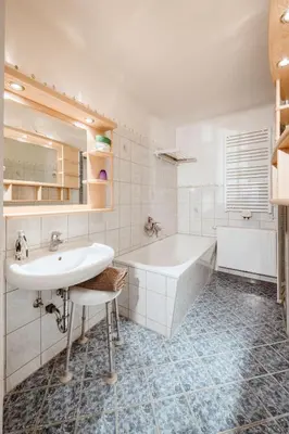 Ein Badezimmer in der Unterkunft Ferienhaus Classic