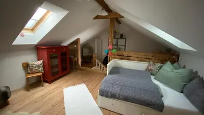 Ein Bett oder Betten in einem Zimmer der Unterkunft 11er Häusl