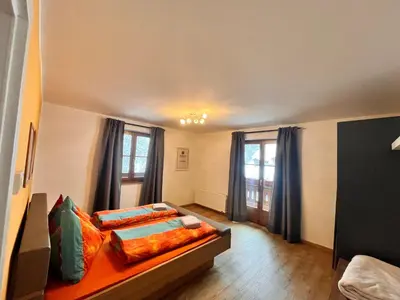 Ein Bett oder Betten in einem Zimmer der Unterkunft Haus Steinacher