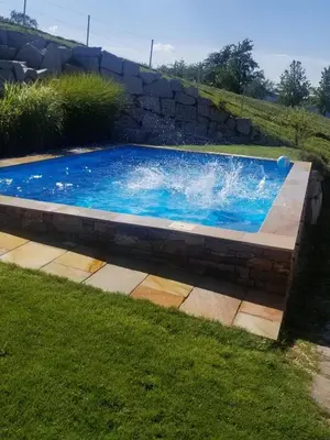 Der Swimmingpool an oder in der Nähe von Unterbrandlberg