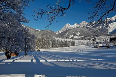 Haus Bergzauber im Winter