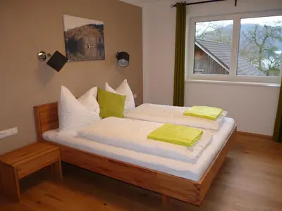 Ein Bett oder Betten in einem Zimmer der Unterkunft Landgut Wagnerfeld