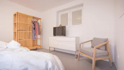 Ein Bett oder Betten in einem Zimmer der Unterkunft Radochsbergloft