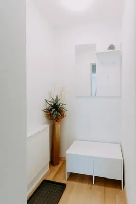 Ein Bett oder Betten in einem Zimmer der Unterkunft Kupferdachl
