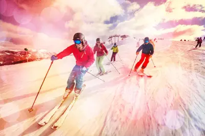 Skifahren in der Ferienwohnung oder in der Nähe