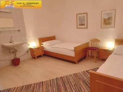 Ein Bett oder Betten in einem Zimmer der Unterkunft Apartment Alpenpanorama