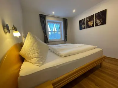 Ein Bett oder Betten in einem Zimmer der Unterkunft Appartement Krahlehen