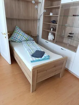 Ein Bett oder Betten in einem Zimmer der Unterkunft Ferienwohnung - Apartment Pichlarn Holiday
