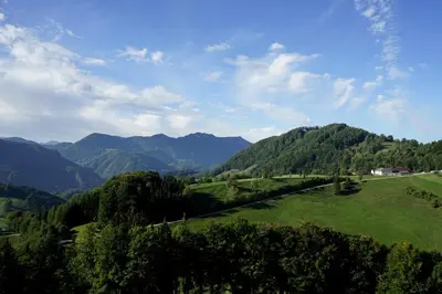 Naturlandschaft in der Nähe der Pension