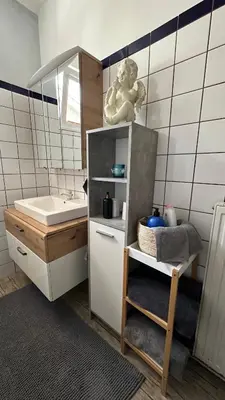 Küche/Küchenzeile in der Unterkunft Ferienwohnung Casa Claudia