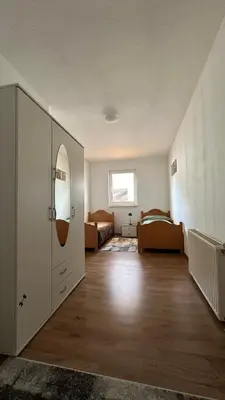 Ein Bett oder Betten in einem Zimmer der Unterkunft Ferienwohnung Casa Claudia