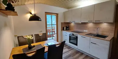 Küche/Küchenzeile in der Unterkunft Apartment Wegmo