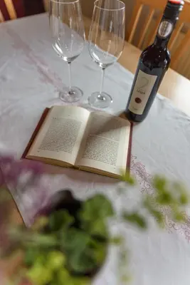 Getränke in der Unterkunft Haus König