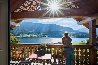 Naturlandschaft in der Nähe der Ferienwohnung