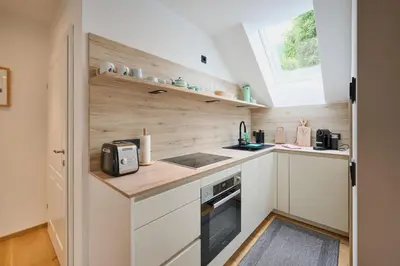 Küche/Küchenzeile in der Unterkunft Ferienwohnungen Haus Rose Marie - Your Austrian Home