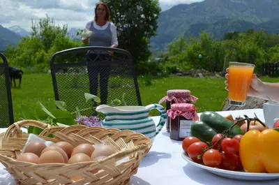 Essen in der Pension oder in der Nähe
