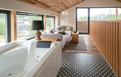 Grundriss der Unterkunft Ferienhaus Mit Sauna