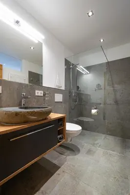 Ein Badezimmer in der Unterkunft Ferienwohnung Hinterlehen