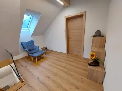 Ein Sitzbereich in der Unterkunft Hofpower`s Mountain Feeling
