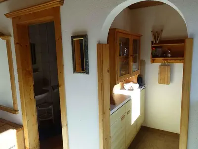 Küche/Küchenzeile in der Unterkunft Apartment Strobl 2