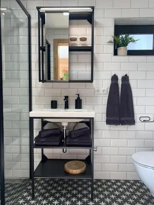 Ein Badezimmer in der Unterkunft Iris Apartments