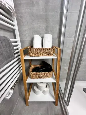 Ein Badezimmer in der Unterkunft Grimming Lodge Tauplitz
