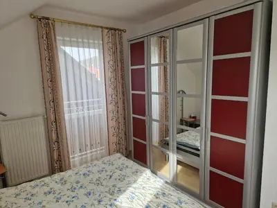 Ein Bett oder Betten in einem Zimmer der Unterkunft Apartment Traunkai Zauner Blick