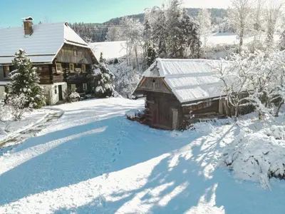 Bauernhaus Stampfer im Winter