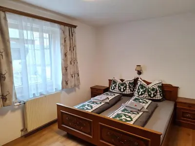 Ein Bett oder Betten in einem Zimmer der Unterkunft Appartement Bergliebe-Schneiderbauer