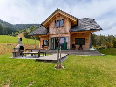 Naturlandschaft in der Nähe des Chalets