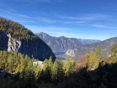 Naturlandschaft in der Nähe des Chalets