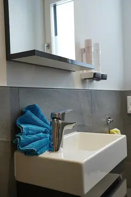 Ein Badezimmer in der Unterkunft Apartment Lina