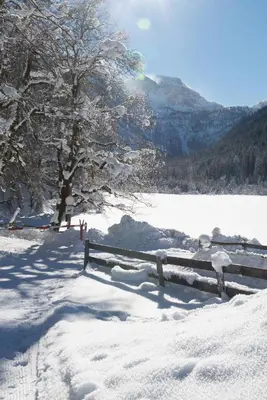 Apartmenthaus Mountainvista im Winter