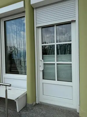 Ein Balkon oder eine Terrasse in der Unterkunft Seepanorama an der Esplanade 1