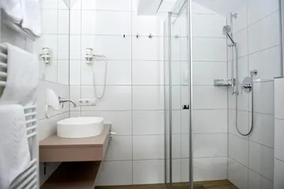 Ein Badezimmer in der Unterkunft Hotel-Skischule Krallinger