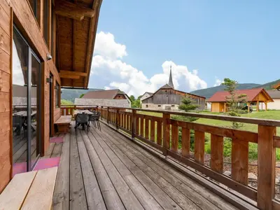 Naturlandschaft in der Nähe des Chalets