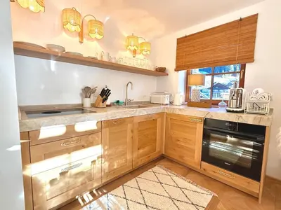 Küche/Küchenzeile in der Unterkunft SEIN Boutique Suites - ADULTS ONLY